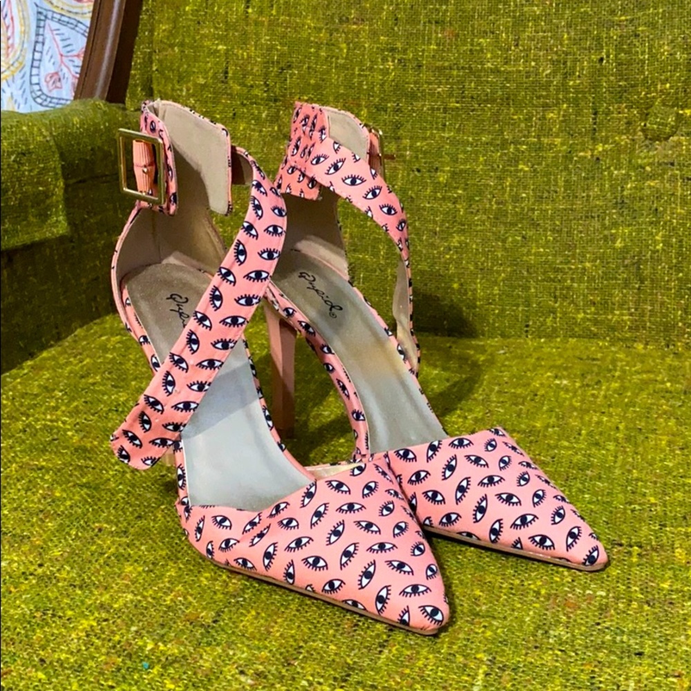 Qupid Pink Stilletto Heel